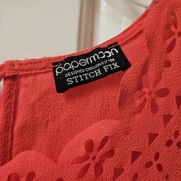 MUST GO: Papermoon x Stitch Fix Flowy Top Size S - Picture 2 of 5